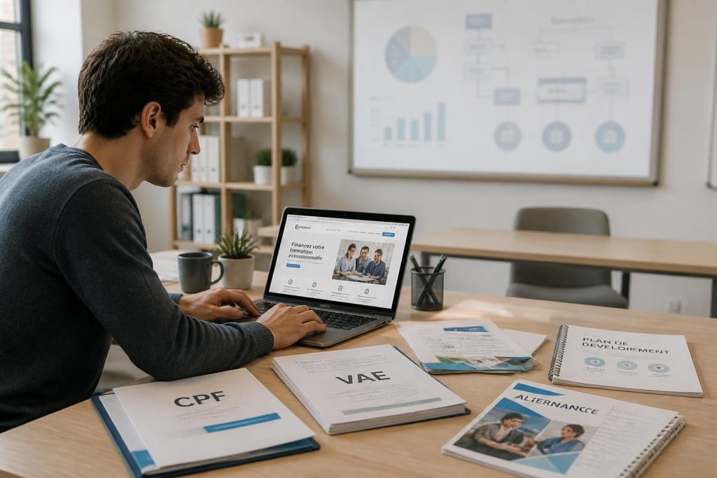 découvrez comment financer votre formation professionnelle grâce au cpf, vae, alternance et plan de développement. le guide complet pour choisir la meilleure option et réussir votre parcours.