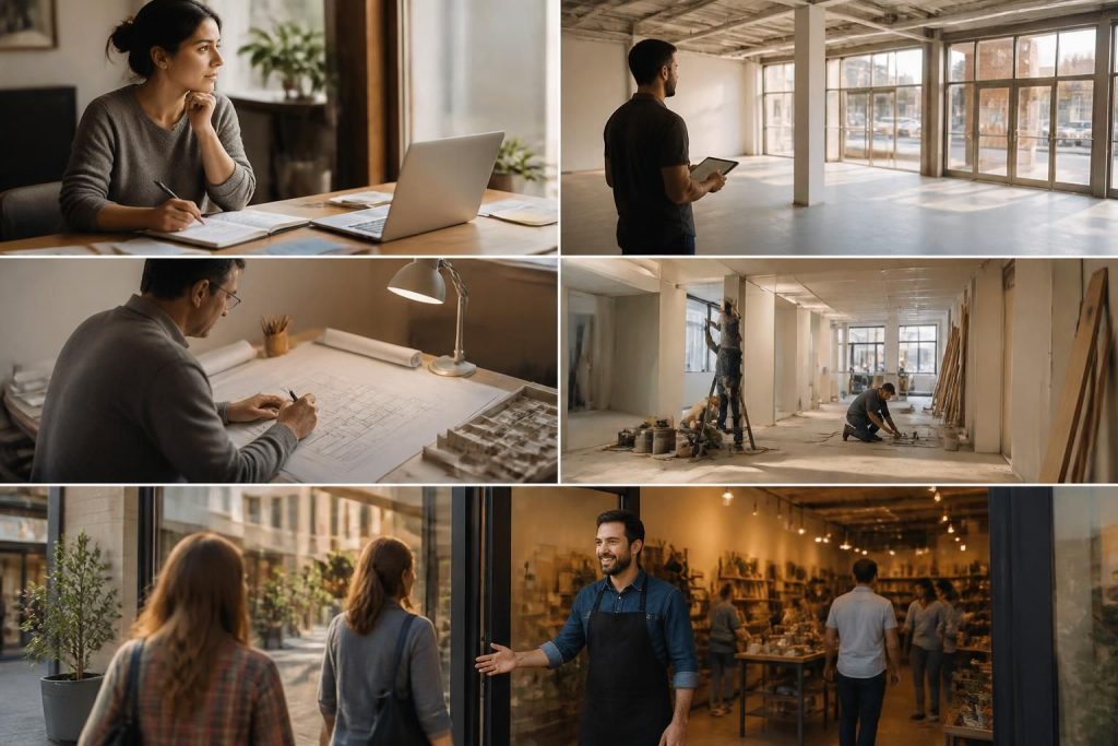 découvrez toutes les étapes essentielles pour ouvrir votre commerce ou point de vente, du développement du concept à l'ouverture officielle. guide complet pour réussir votre projet entrepreneurial.