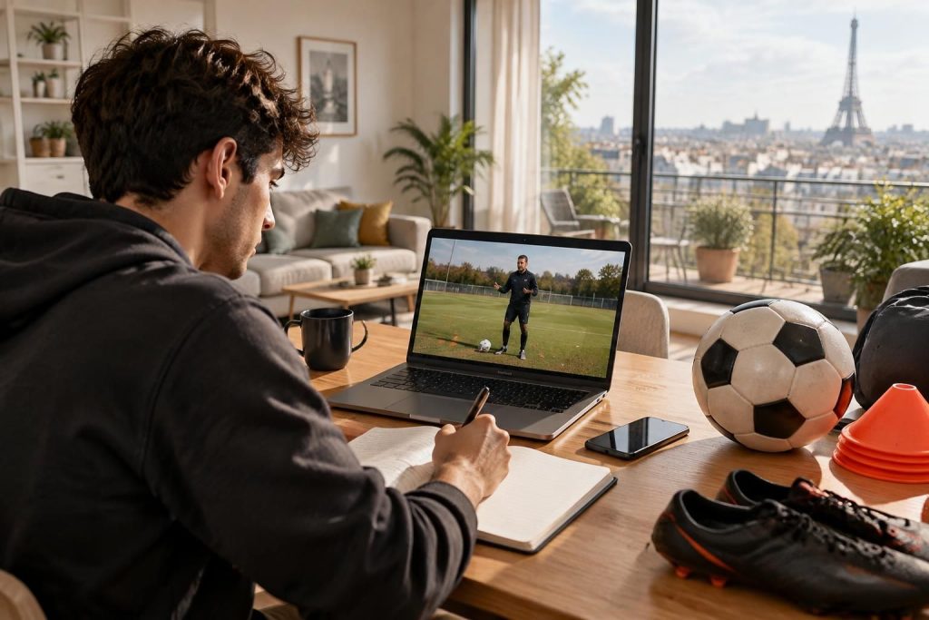Formation coach sportif CPF à distance : football, Paris et cours en ligne