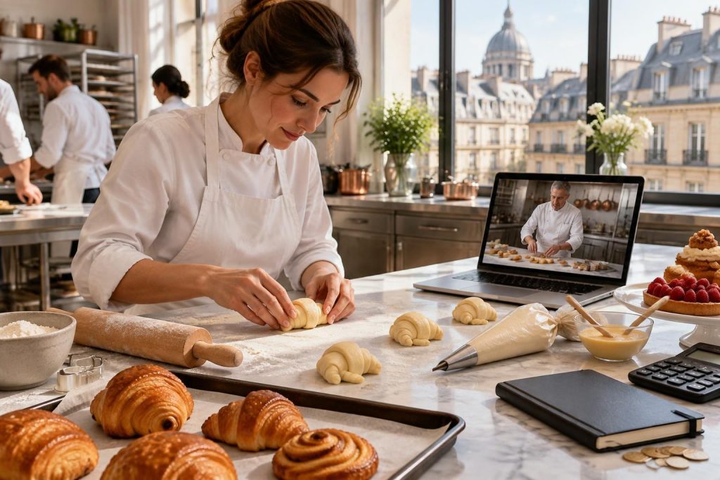 Formation pâtisserie CPF, en ligne ou à Paris avec Ferrandi : prix et options à distance