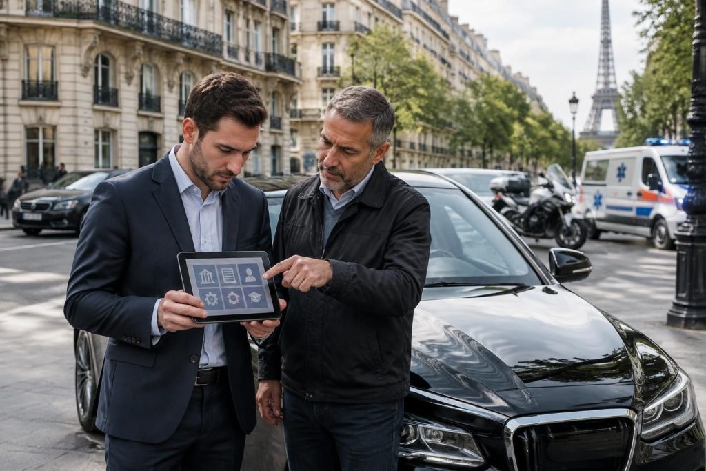 Formation taxi à Paris G7 : prix, moto, ambulancier et options CPF